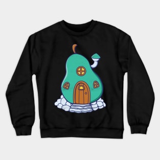 Pear Fairy House Crewneck Sweatshirt